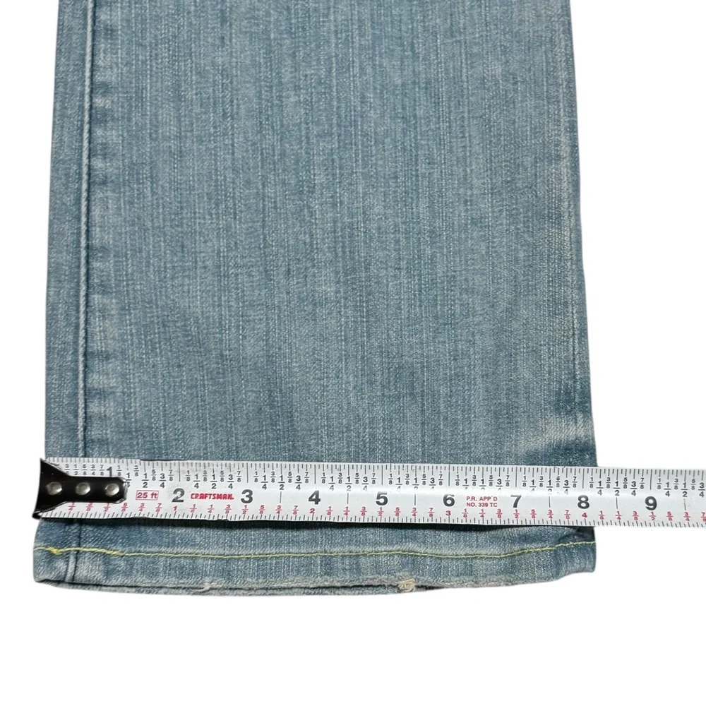 Yanük 6 Pocket Classic USA Made Cotton Blend Patchwork Jeans Womens 25 (27.5x34)